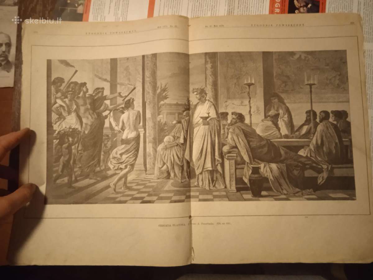 1879 metu laikrasciai su graviurom - nuotraukos Nr. 8