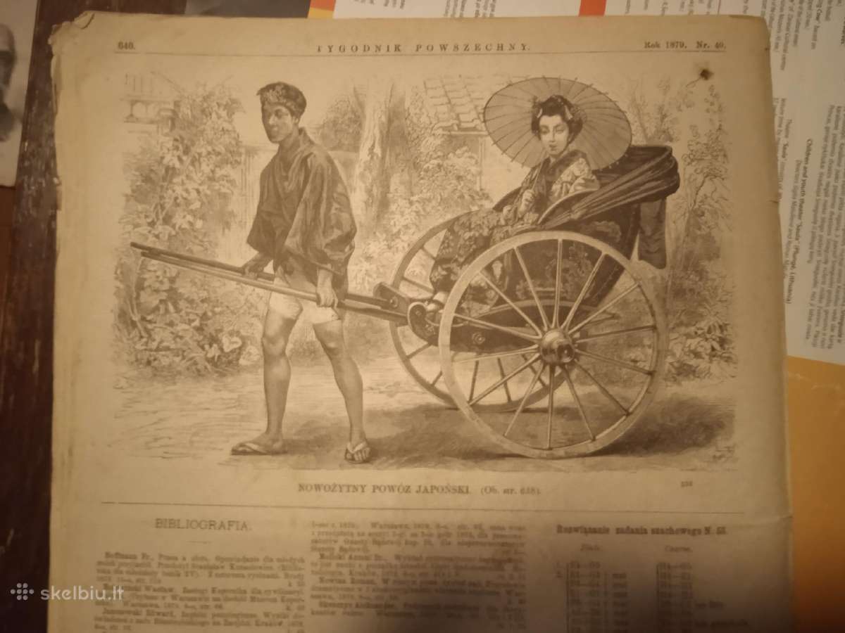 1879 metu laikrasciai su graviurom - nuotraukos Nr. 7