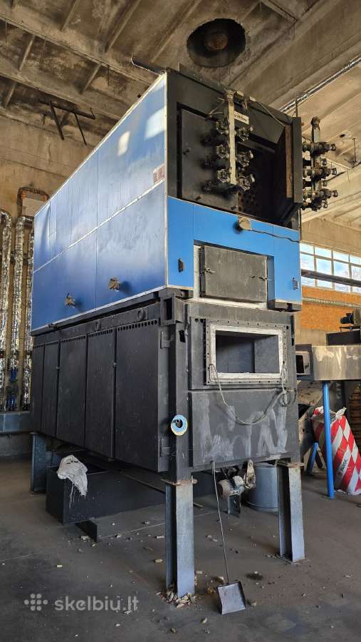 Pramoninis kieto kuro katilas Danstoker 850 kw