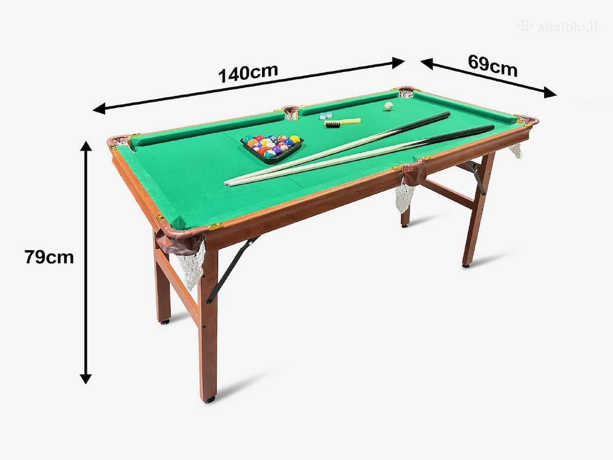 Pulo stalas Floper 5 pėdų (140x69cm) su kompl. - nuotraukos Nr. 12