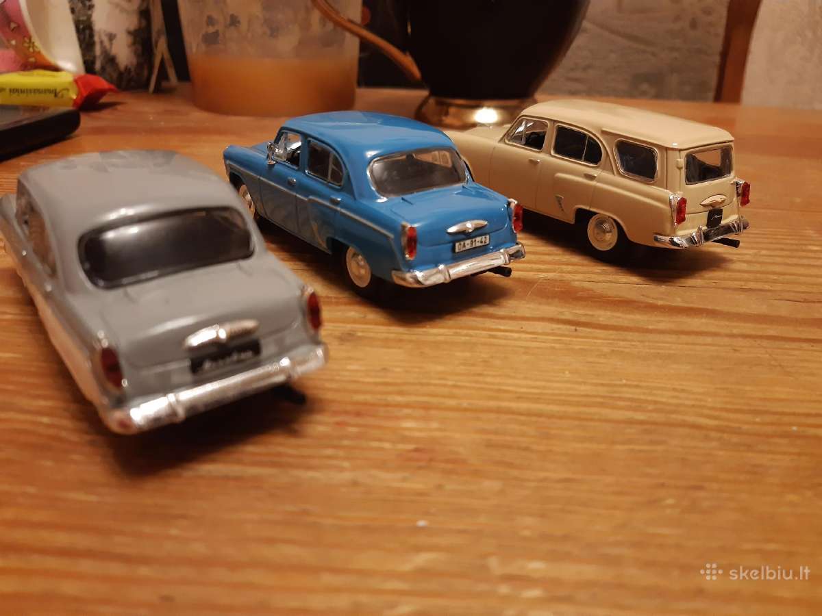 Moskvich 407 ir 423 universalas, 1/43 Deagostini. - nuotraukos Nr. 7