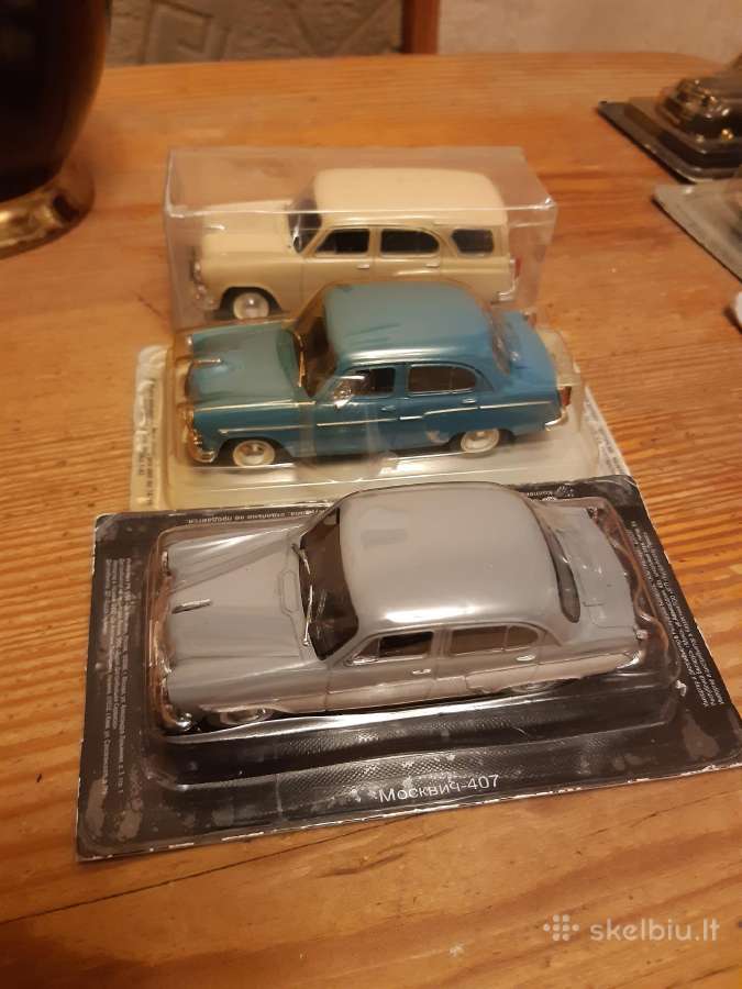 Moskvich 407 ir 423 universalas, 1/43 Deagostini. - nuotraukos Nr. 5