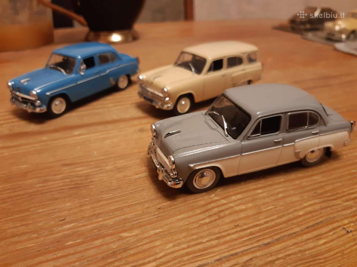 Moskvich 407 ir 423 universalas, 1/43 Deagostini. - nuotraukos Nr. 8