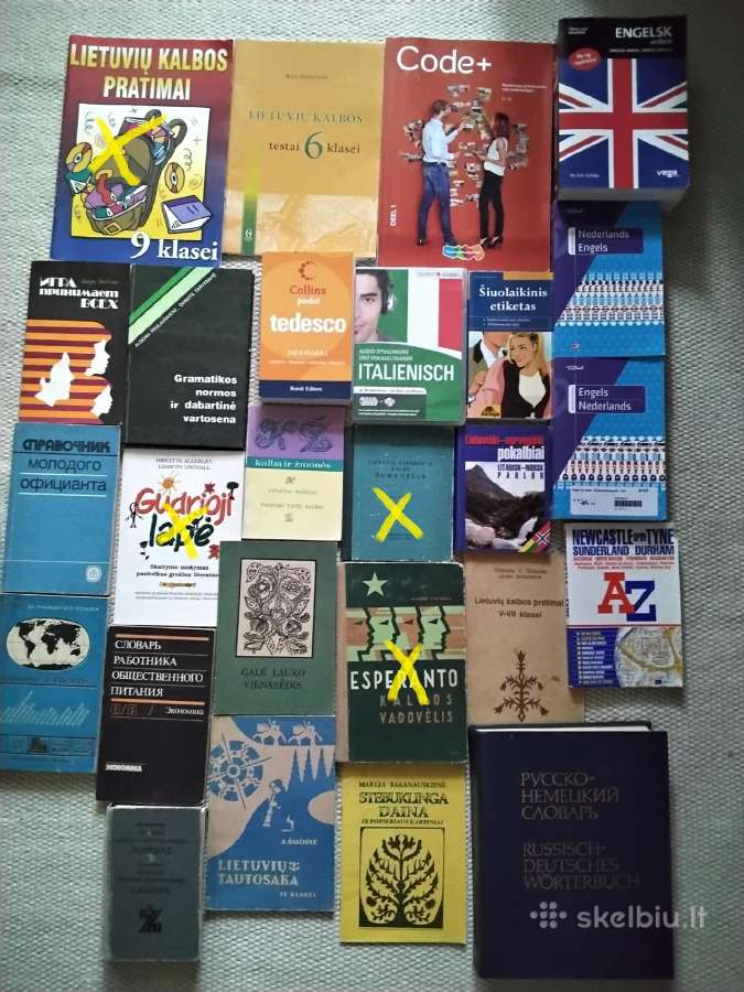 Įvairios knygos užsienio kalbomis - nuotraukos Nr. 25