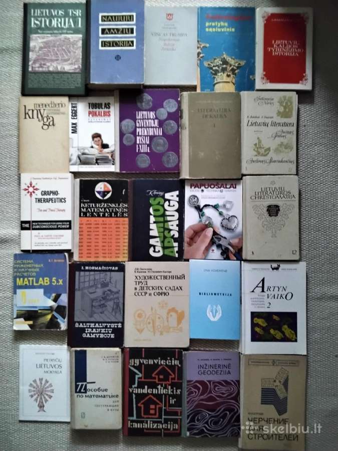 Įvairios knygos užsienio kalbomis - nuotraukos Nr. 30
