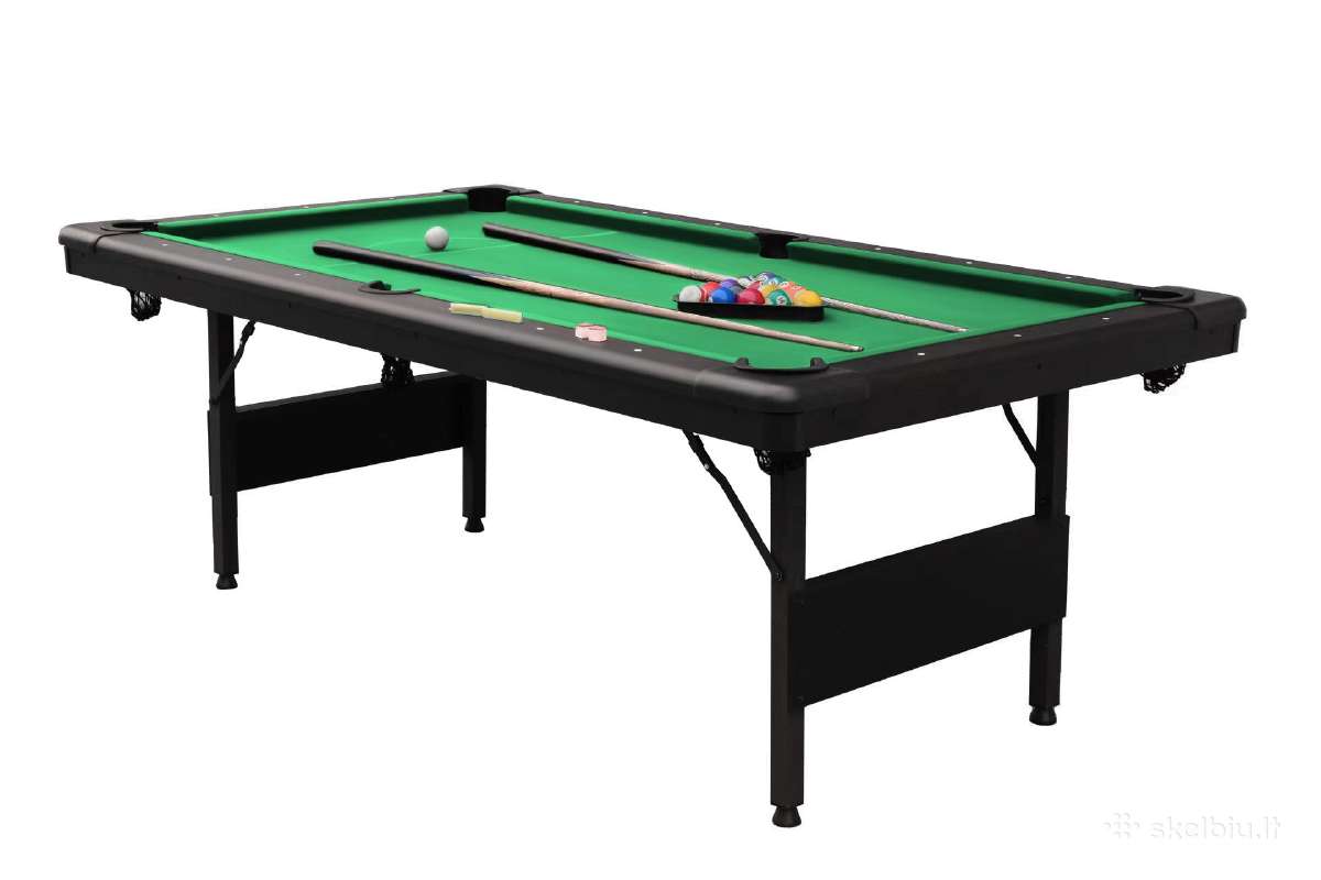 Pulo stalas Green Folden 7 pėdų su kompl.