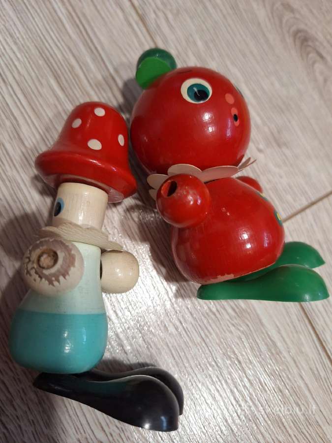 Vintažiniai mediniai žaisliukai - nuotraukos Nr. 7