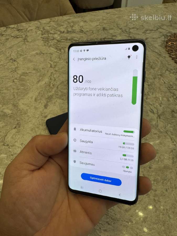 Samsung S10, 8/128gb - nuotraukos Nr. 3