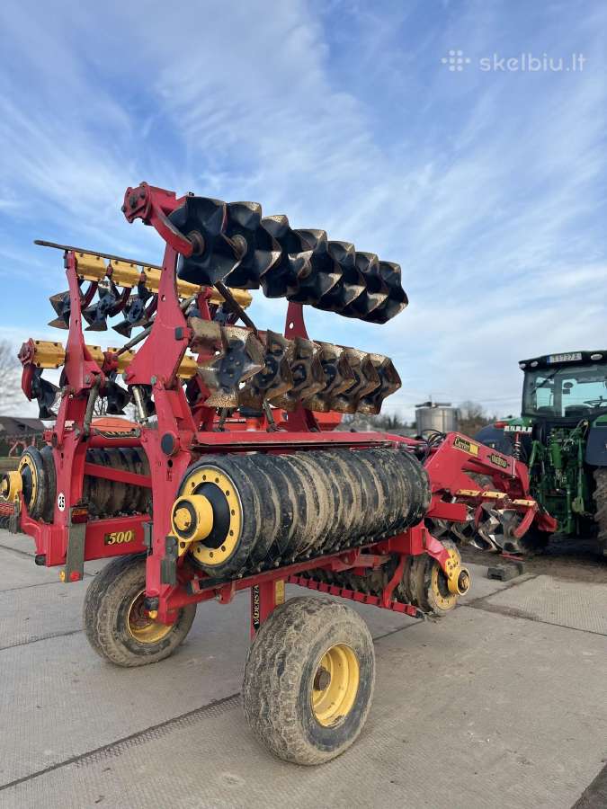 Skutikas Vaderstad Carrier 500 su Biodrill 360