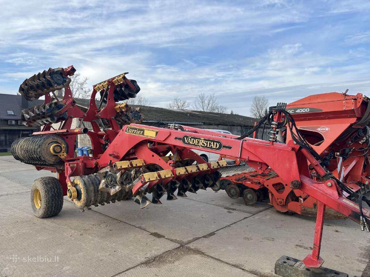 Skutikas Vaderstad Carrier 500 su Biodrill 360 - nuotraukos Nr. 2