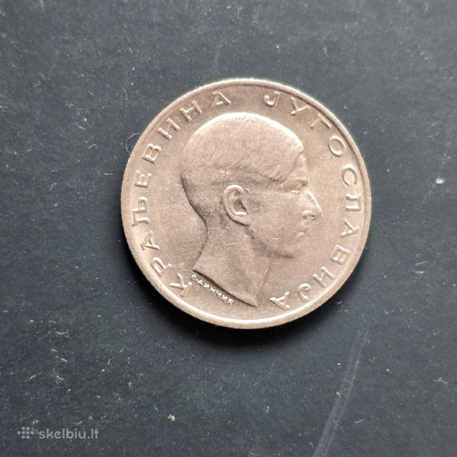Jugoslavija 1938 10 dinara Ni