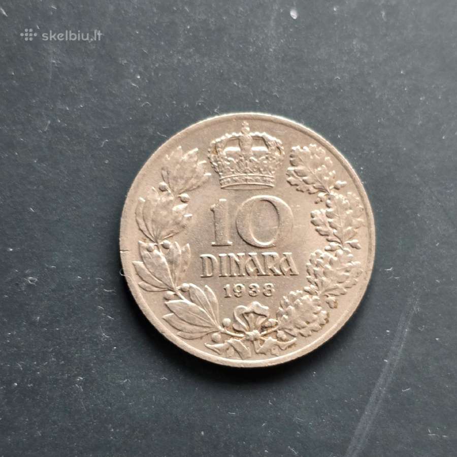 Jugoslavija 1938 10 dinara Ni - nuotraukos Nr. 2