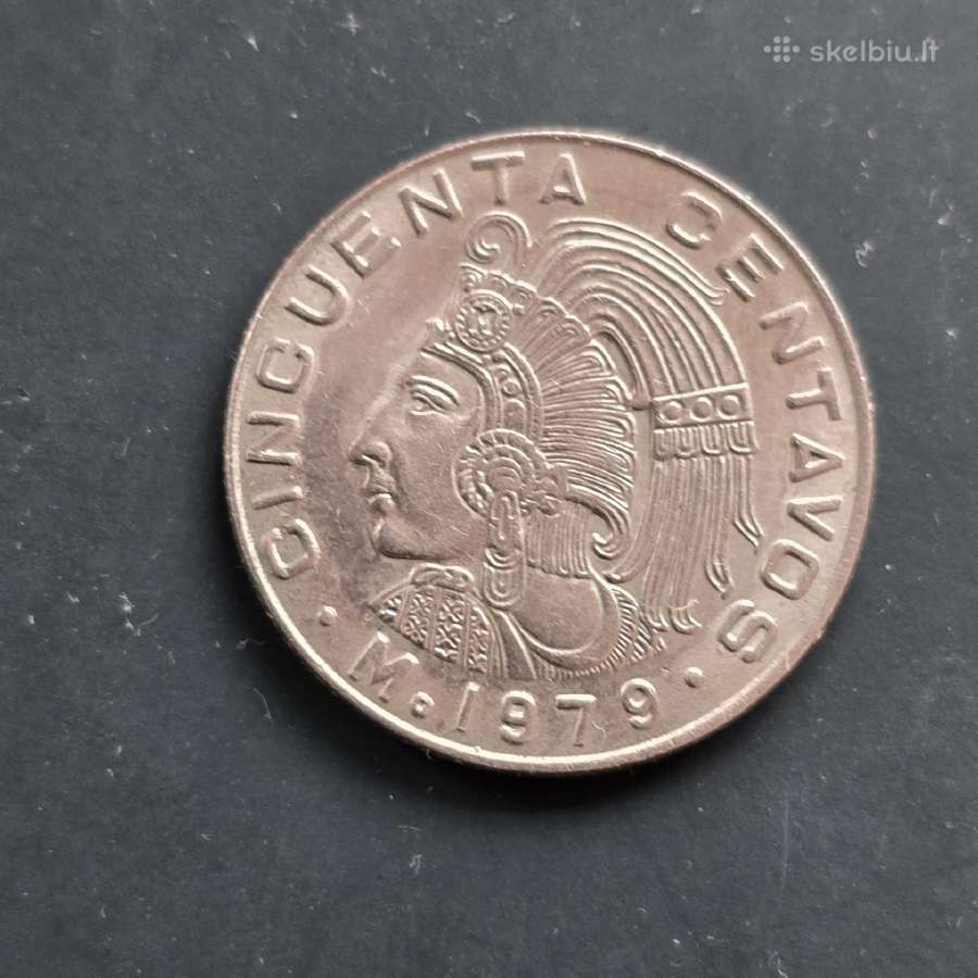 Meksika 1979 50 centavos Cu-ni