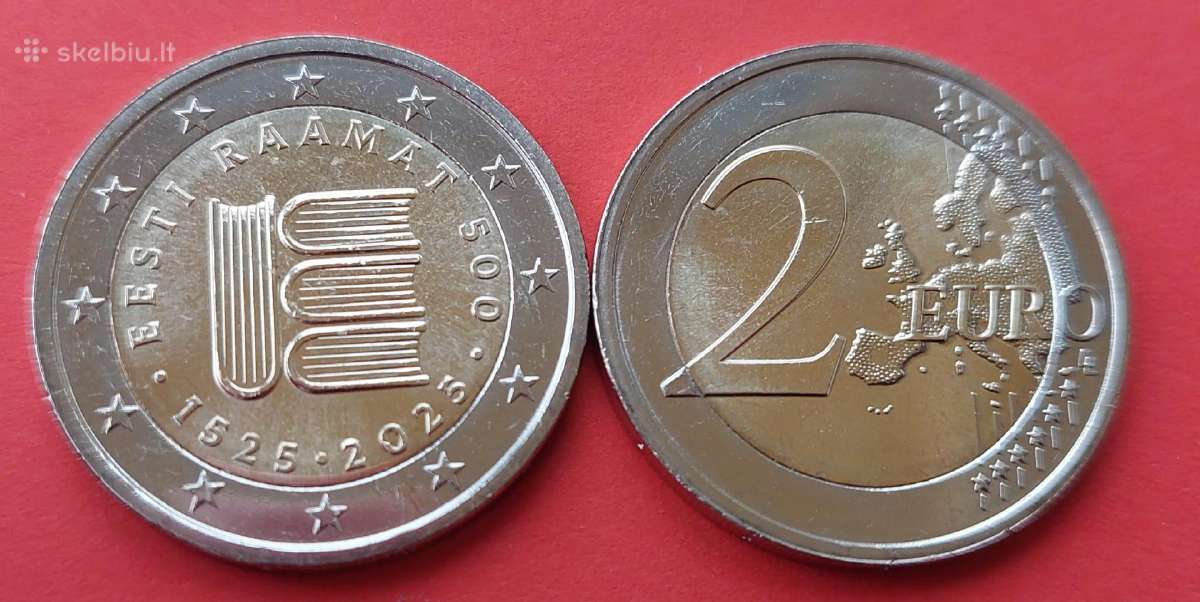 Progines2€ monetos Lietuva,latvija,estija Unc - nuotraukos Nr. 4