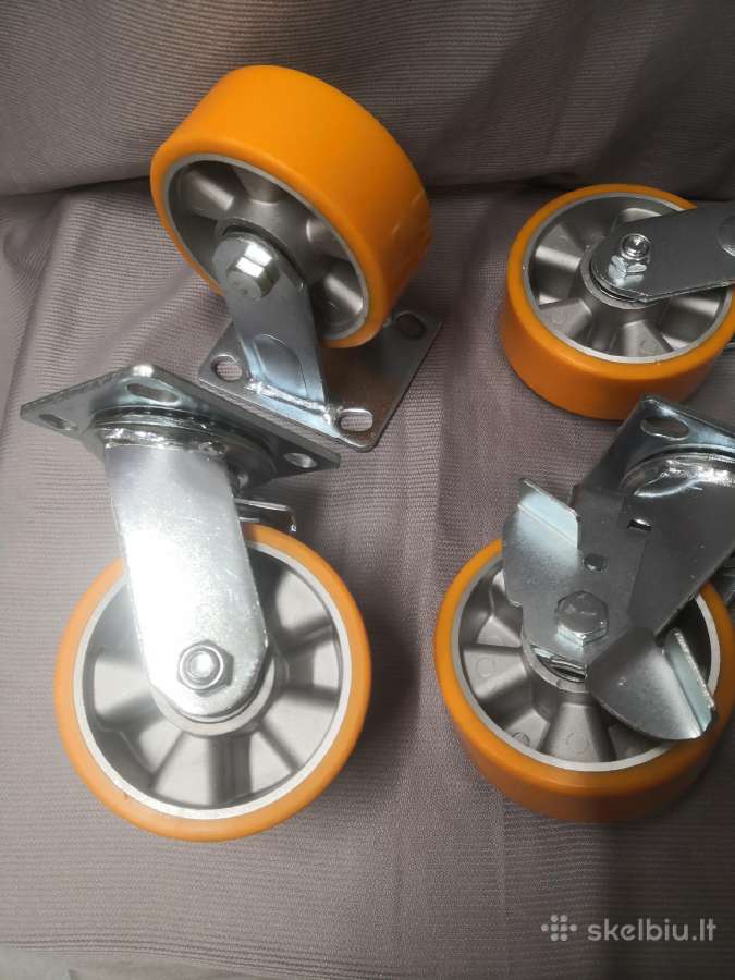 Padidinto stiprumo ratukai 125 mm