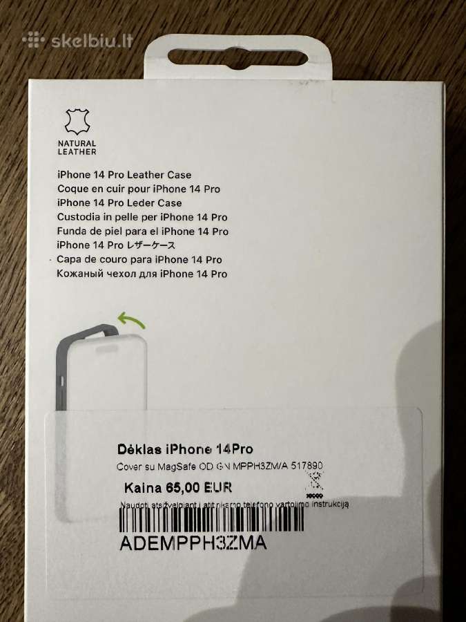 Apple iPhone 14pro odinis dėklas - nuotraukos Nr. 3
