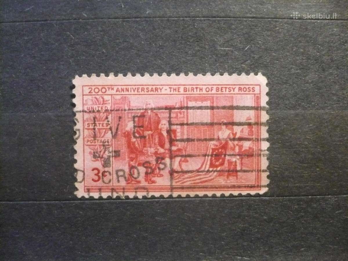 1952 m. 200-osios Betsy Ross gimimo metinės