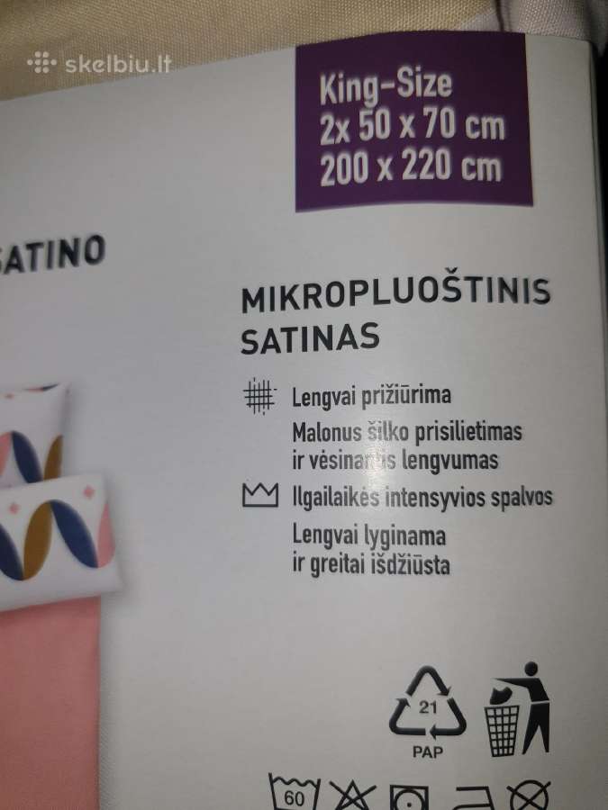 Dvigulės patalynės komplektai - nuotraukos Nr. 6