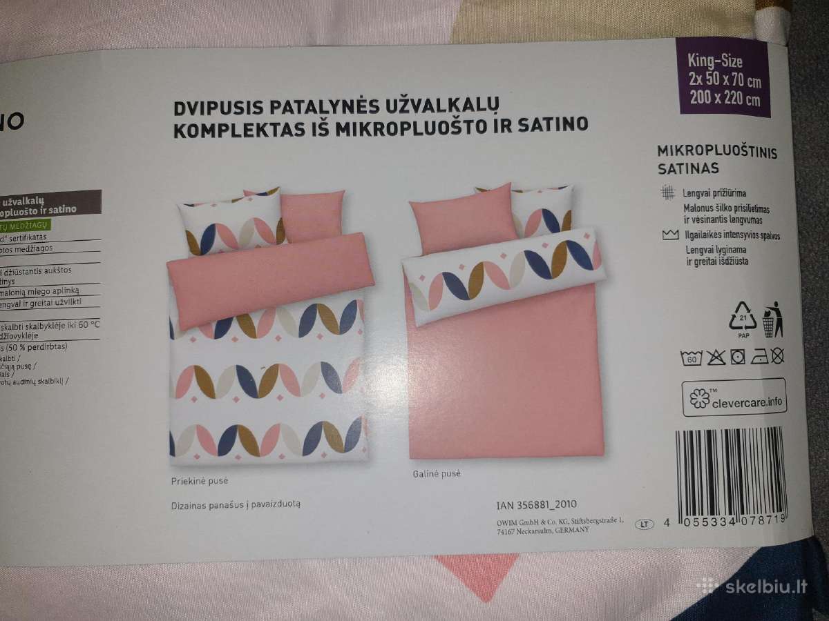Dvigulės patalynės komplektai - nuotraukos Nr. 8