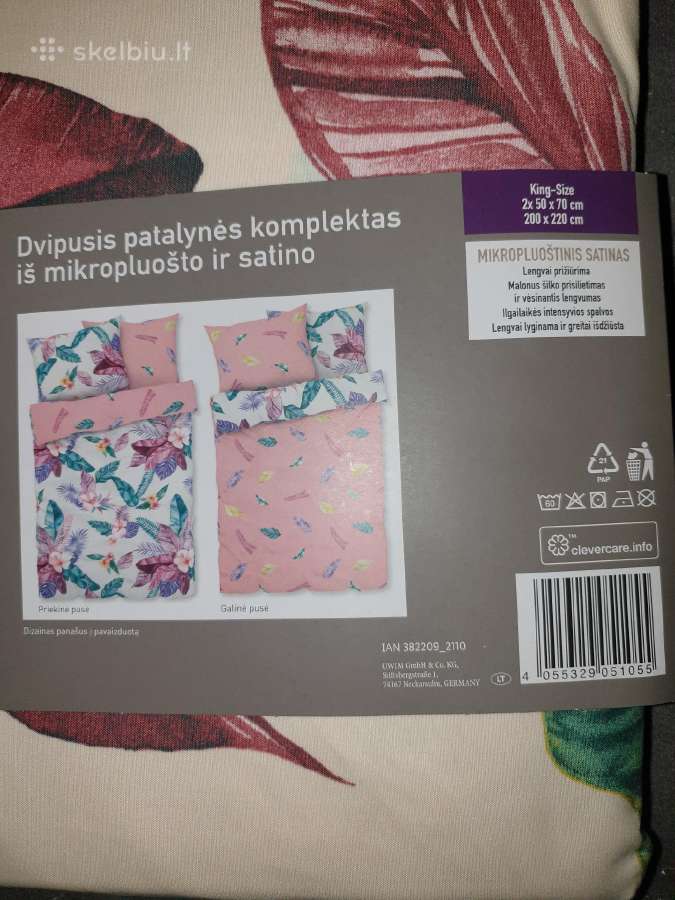 Dvigulės patalynės komplektai - nuotraukos Nr. 3