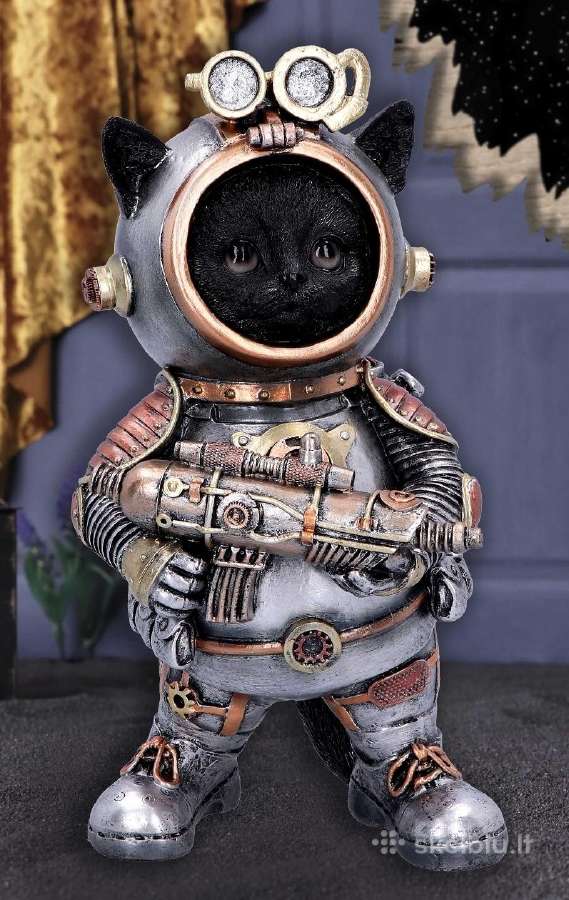 Steampunk Katinas 23cm