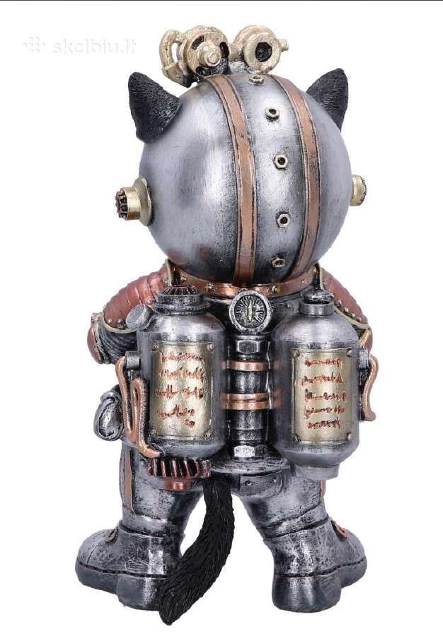 Steampunk Katinas 23cm - nuotraukos Nr. 3