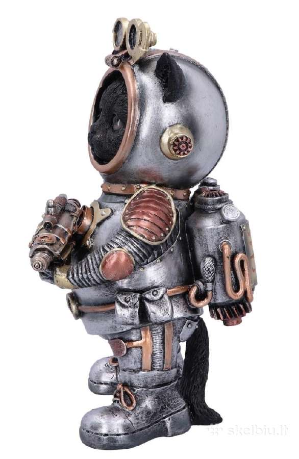 Steampunk Katinas 23cm - nuotraukos Nr. 4