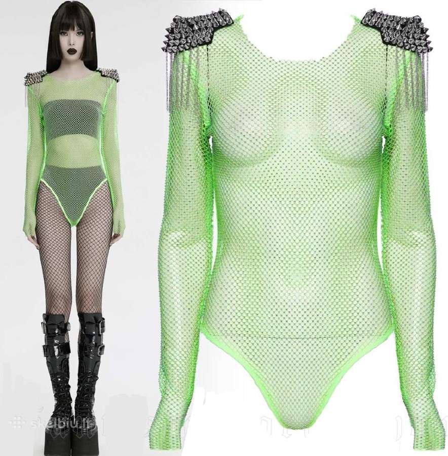 Rave Mesh Bodysuit - nuotraukos Nr. 3