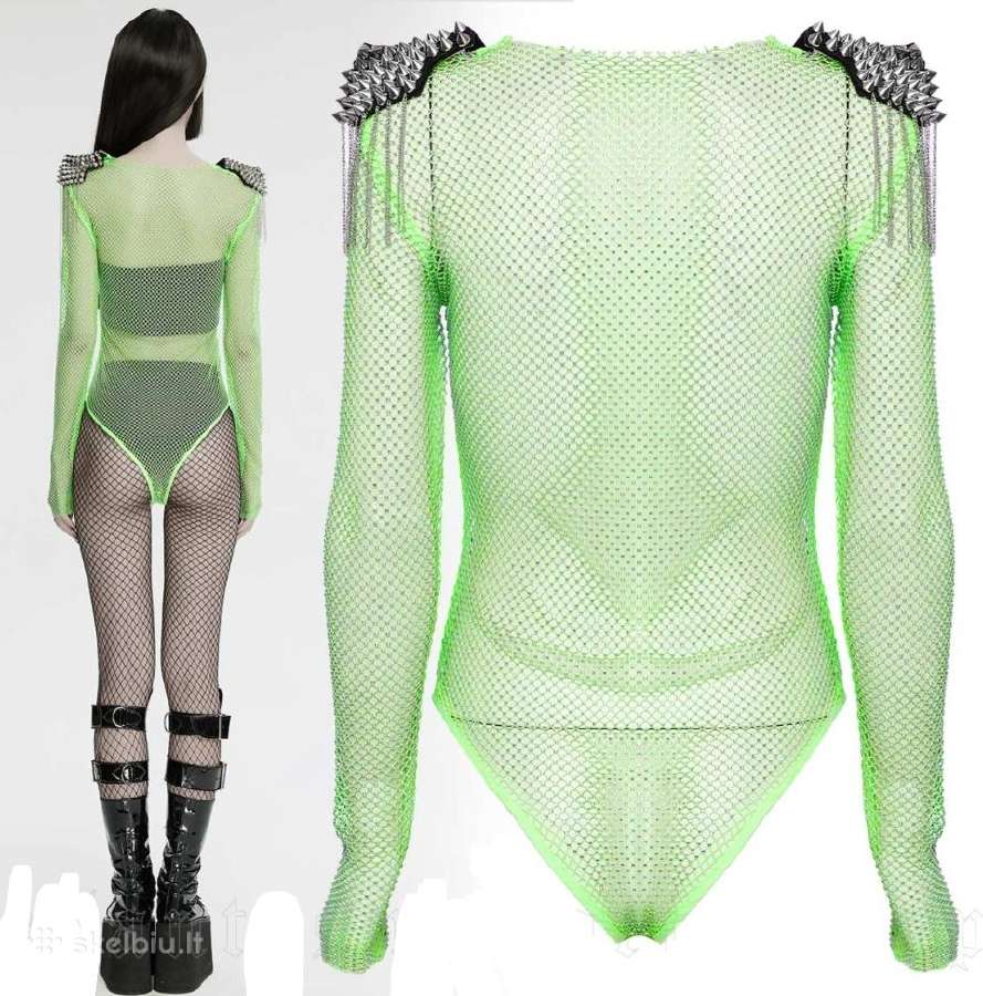 Rave Mesh Bodysuit - nuotraukos Nr. 4