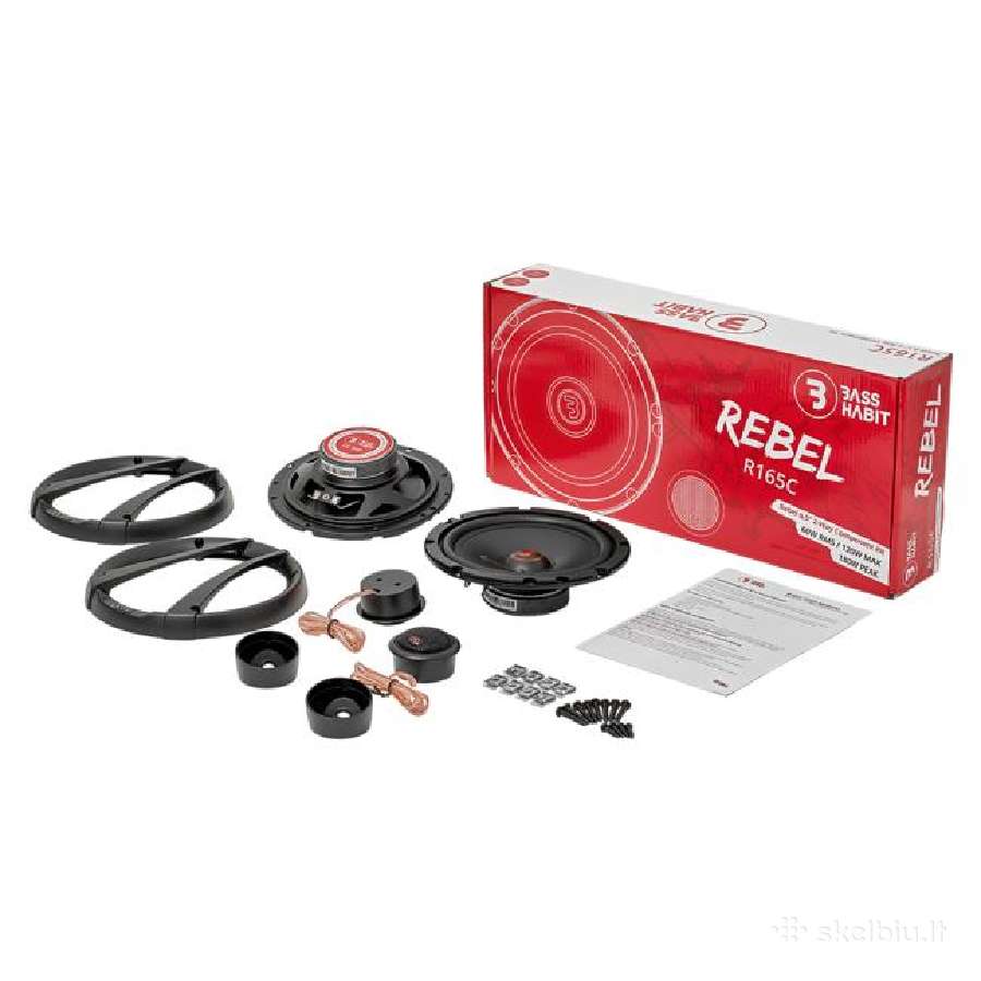 Bass Habit Rebel R165c kolonėlės - nuotraukos Nr. 3