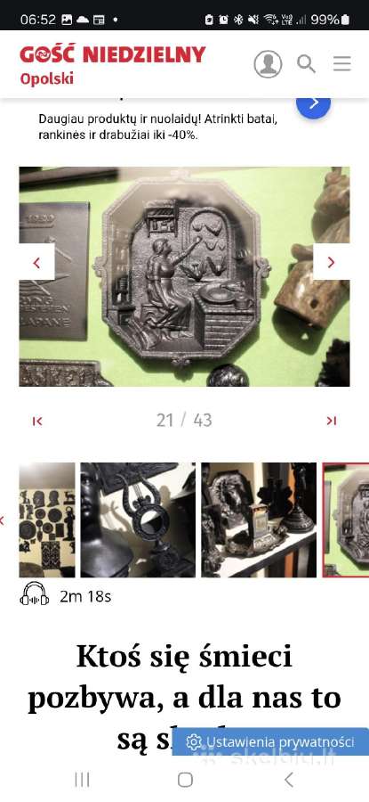Klaipėda peleninė interjero detalė 1944 - nuotraukos Nr. 5