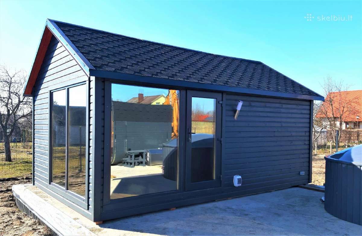 Pirtys, vasarnamiai, karkasiniai - nuotraukos Nr. 5