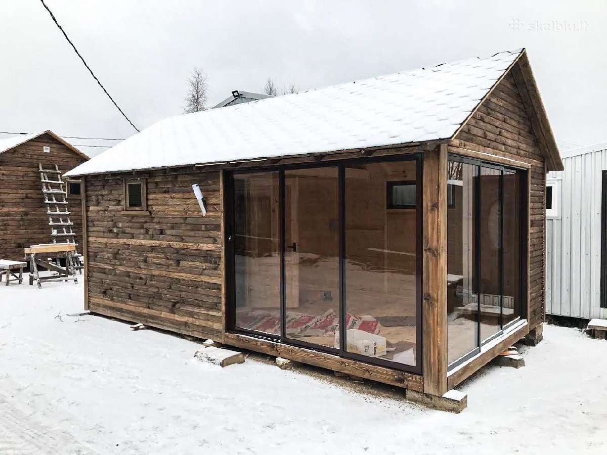 Pirtys, vasarnamiai, karkasiniai - nuotraukos Nr. 6