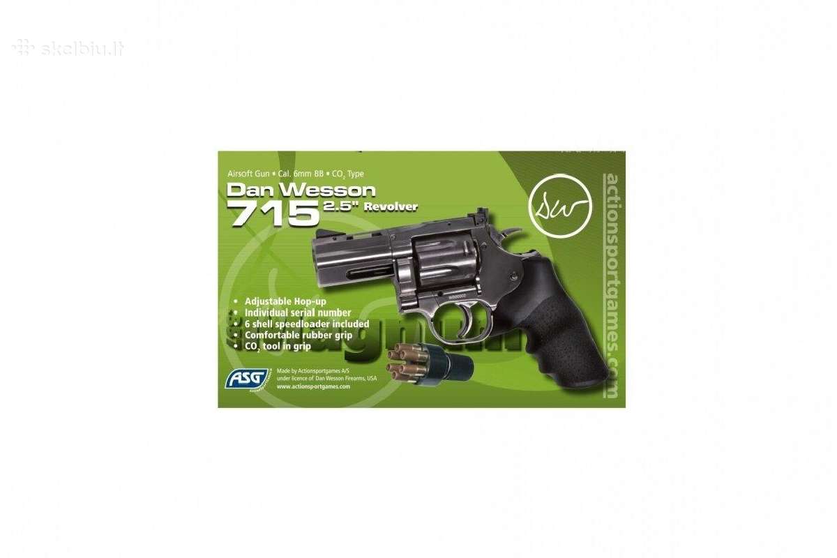 Revolveris Dan Wesson 2.5" Steel Grey - nuotraukos Nr. 3