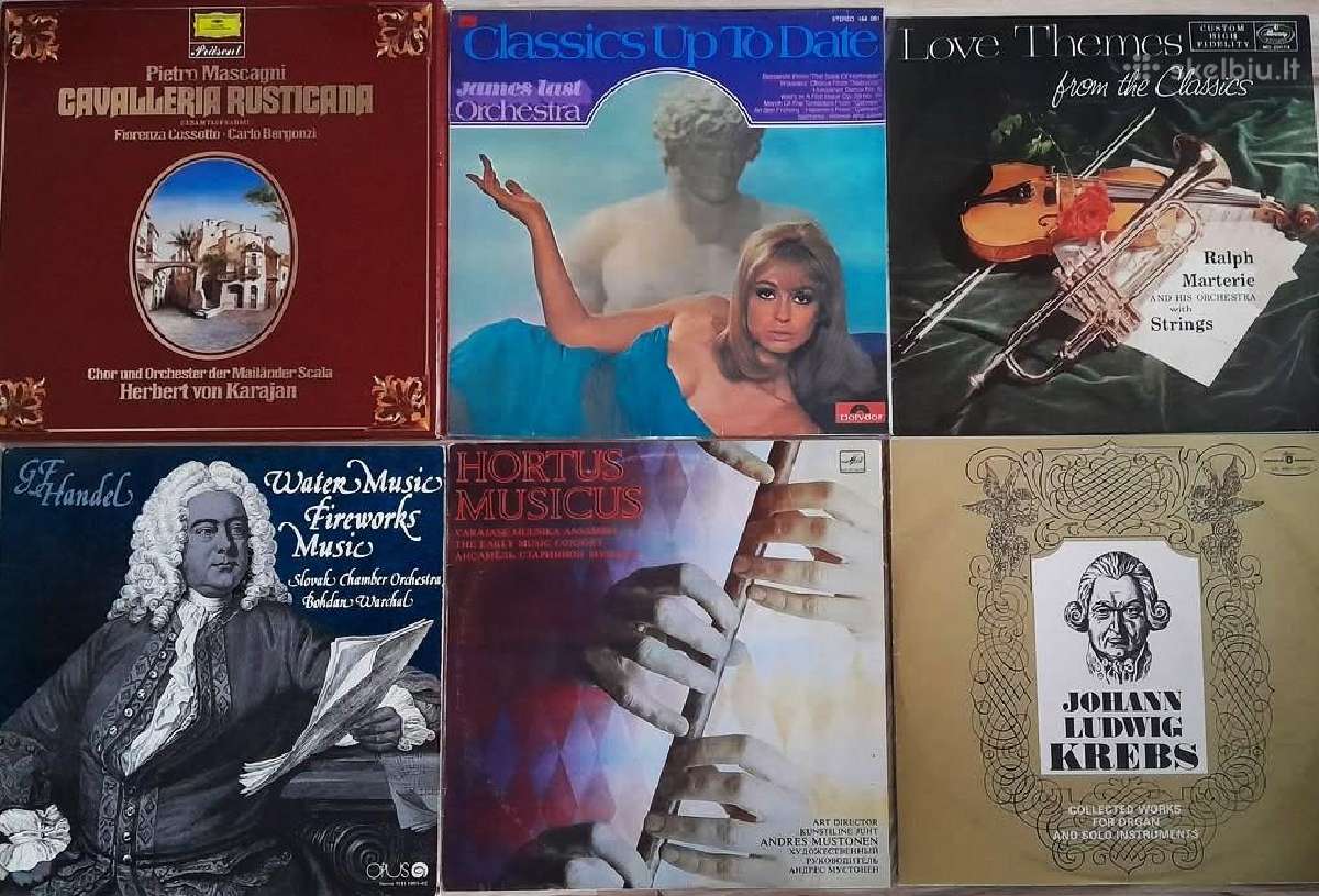 Klasikos vinilo plokštelės iš kolekcijos. - nuotraukos Nr. 3