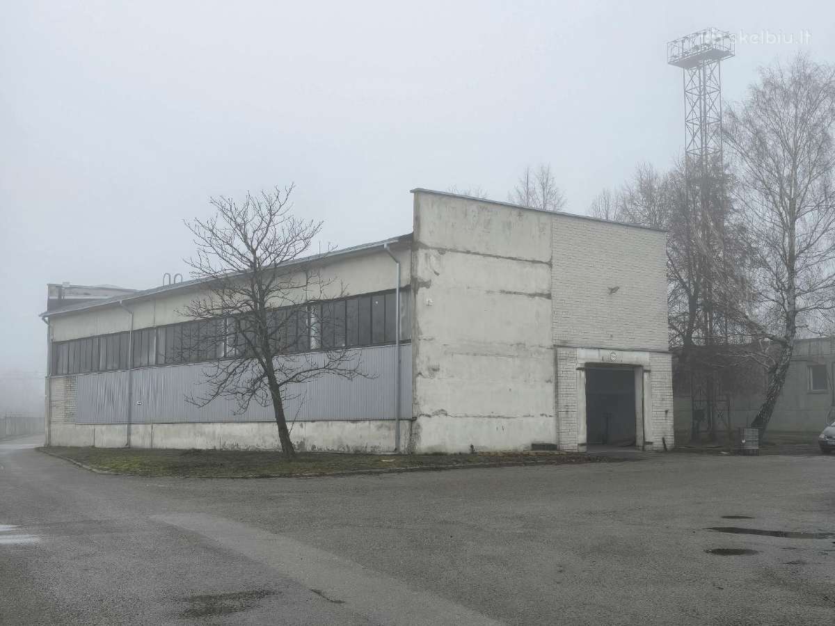 Išnuomojamos gamybinės/sandėliavimo patalpos - nuotraukos Nr. 3