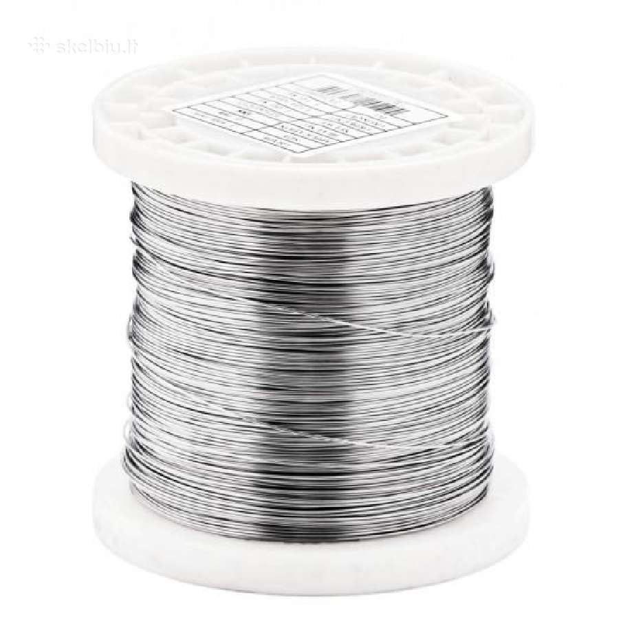 Viela nerūdijančio plieno 0,45mm 0,5mm rėmeliams - nuotraukos Nr. 2