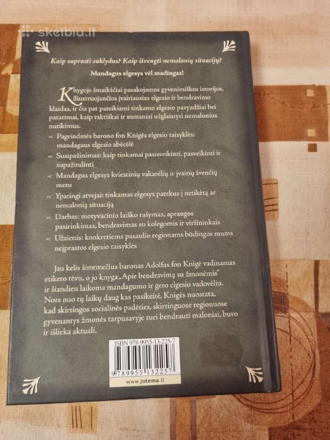 Baronas fon Knigė : elgesio ir bendravimo klaidos - nuotraukos Nr. 6