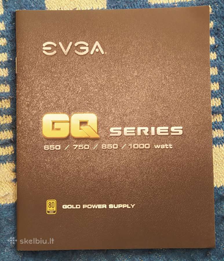 Evga 750 Gq maitinimo blokas. - nuotraukos Nr. 7