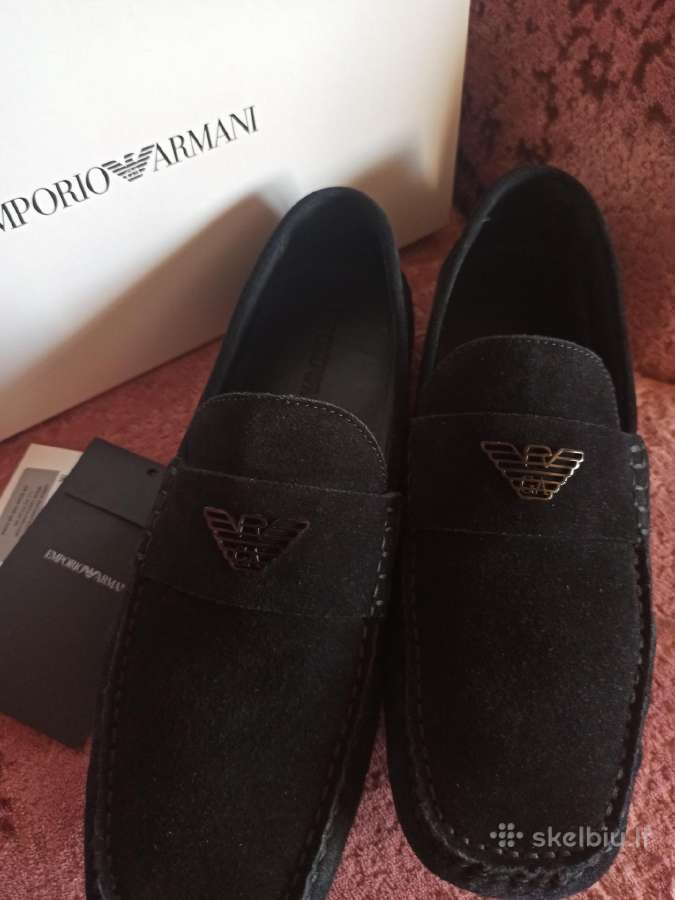 Vyriski mokasinai Emporio Armani.