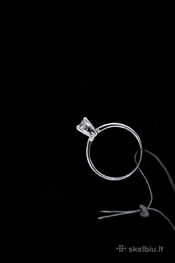 Sužadėtuvių žiedas su deimantu 0.75ct. - nuotraukos Nr. 9