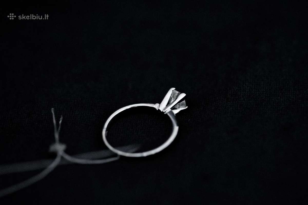 Sužadėtuvių žiedas su deimantu 0.75ct. - nuotraukos Nr. 10