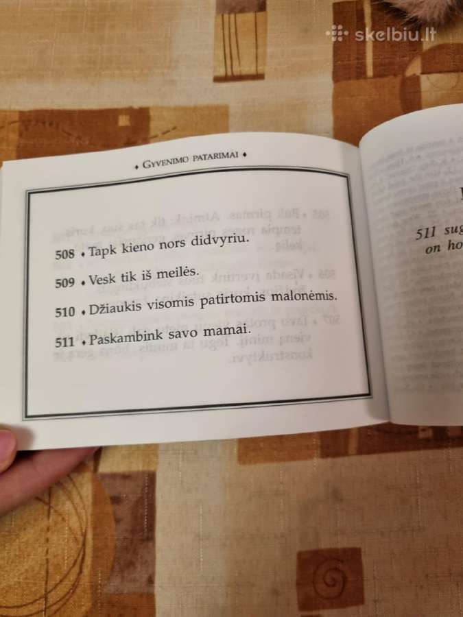 Gyvenimo patarimai - nuotraukos Nr. 7