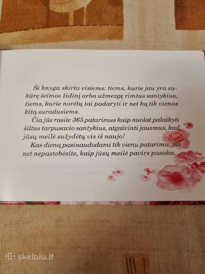 365 patarimai , kaip mylėti ir būti mylimam - nuotraukos Nr. 3