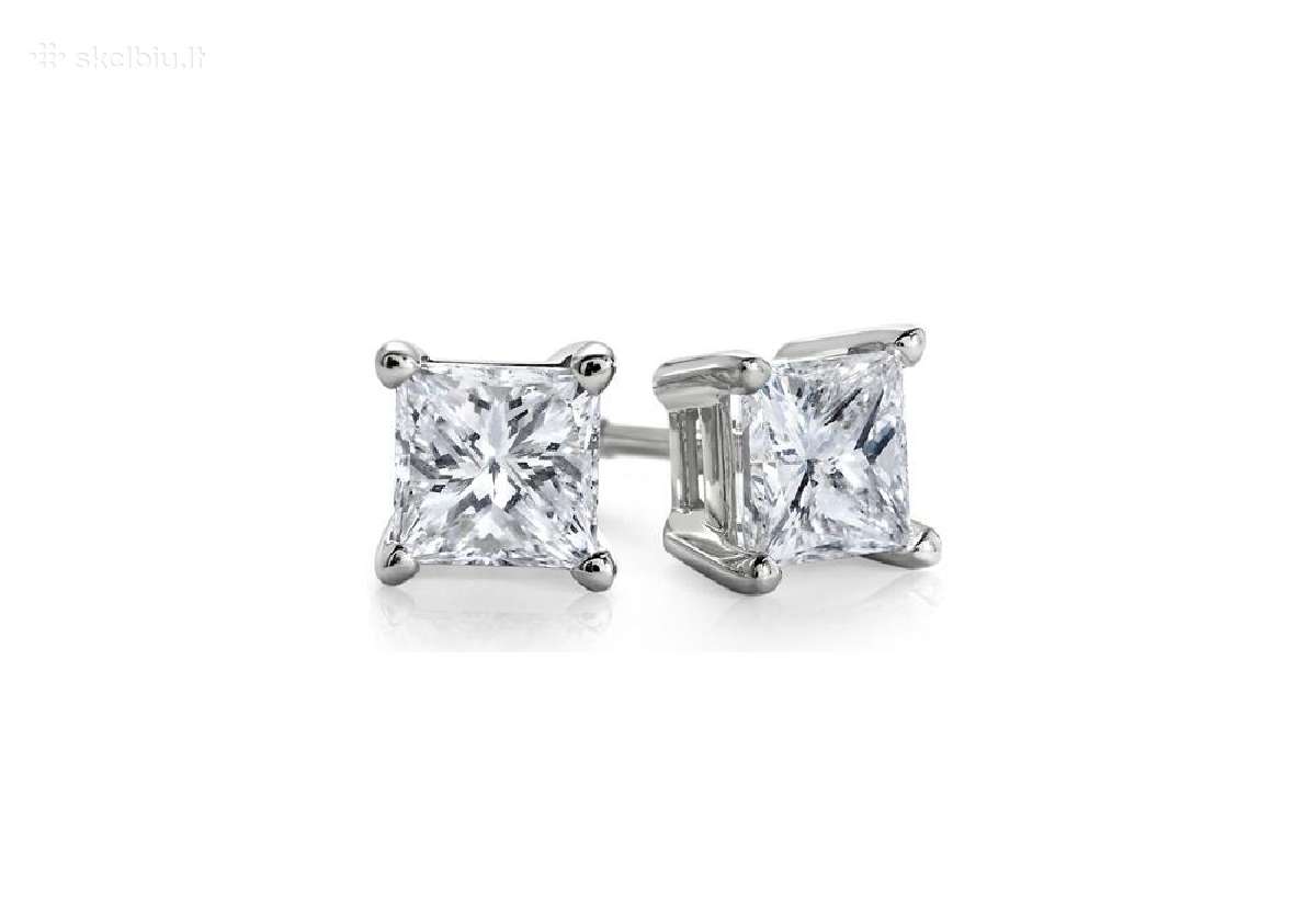 Auskarai su deimantais 0.9ct