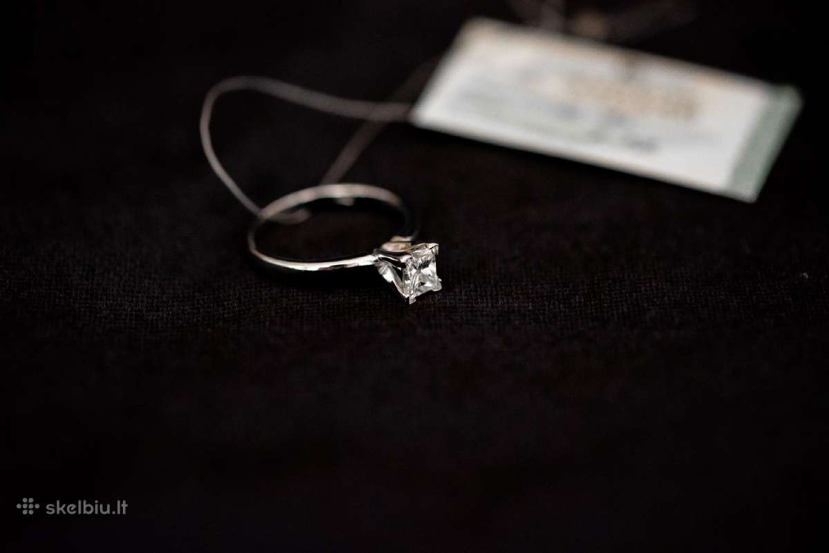Auskarai su deimantais 0.9ct - nuotraukos Nr. 13