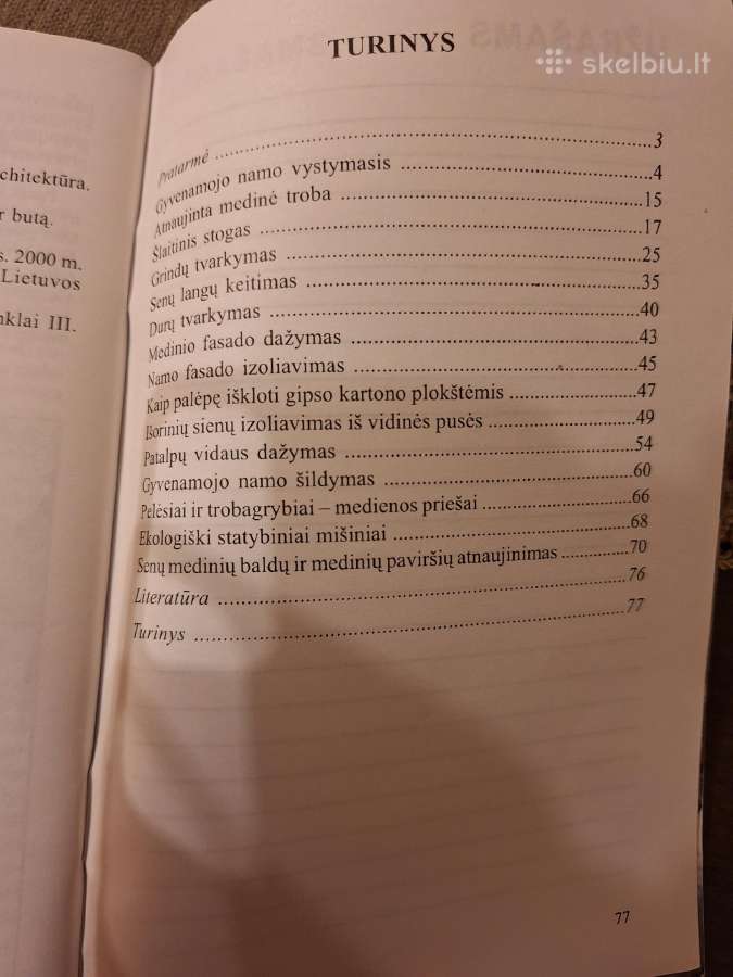 Medinio namo remontas - nuotraukos Nr. 2