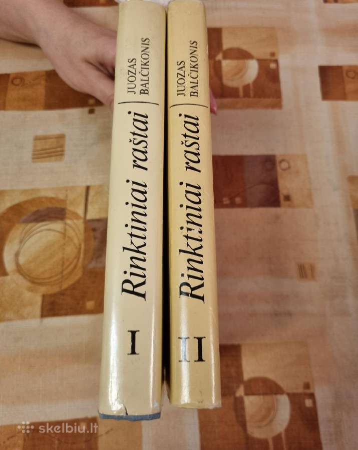 Juozas Balčikonis raštai 1 ir 2 tomai - nuotraukos Nr. 2