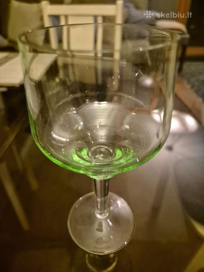 Fužeris vintazinis(spalvotas stiklas).9 vnt.