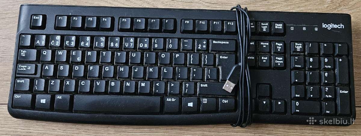 Klaviatura Logitech K120 Usb jungtis